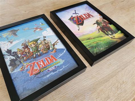 The Legend Of Zelda Custom Box Art A3 420x297mm Or 11x14 Etsy Uk