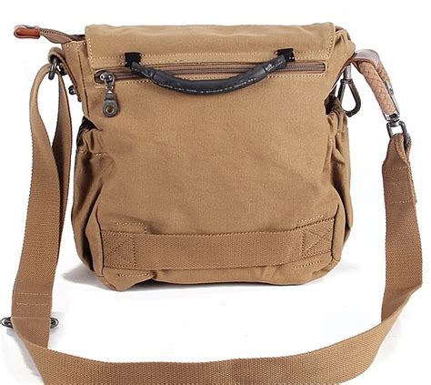 Stylish Canvas Messenger Bag Casual Single Shoulder Bag Yepbag