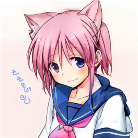 Pink Haired Anime Catgirl A Classic Discord Pfp Rthisanimedoesnotexist
