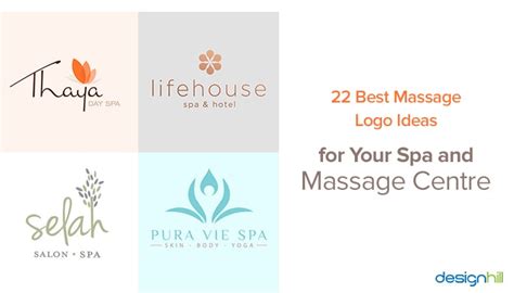 22 Best Massage Logo Ideas For Your Spa And Massage Centre