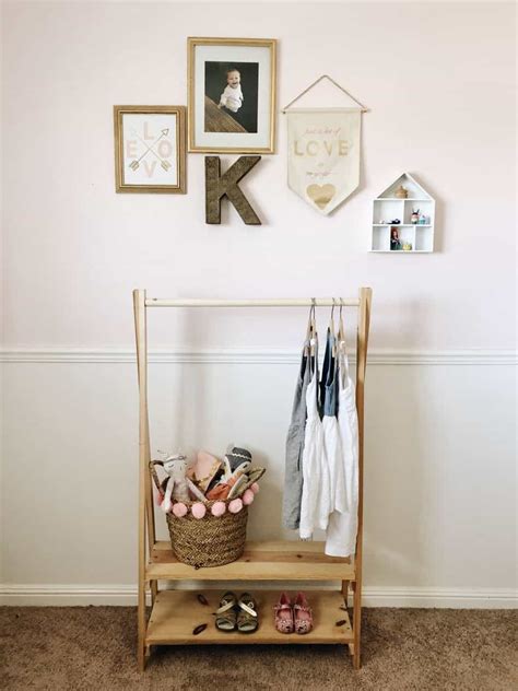 Kogan.com has a wide range of wooden clothes racks in a variety of sizes and designs. DIY: Kids Wood Clothing Rack - This Bliss Life