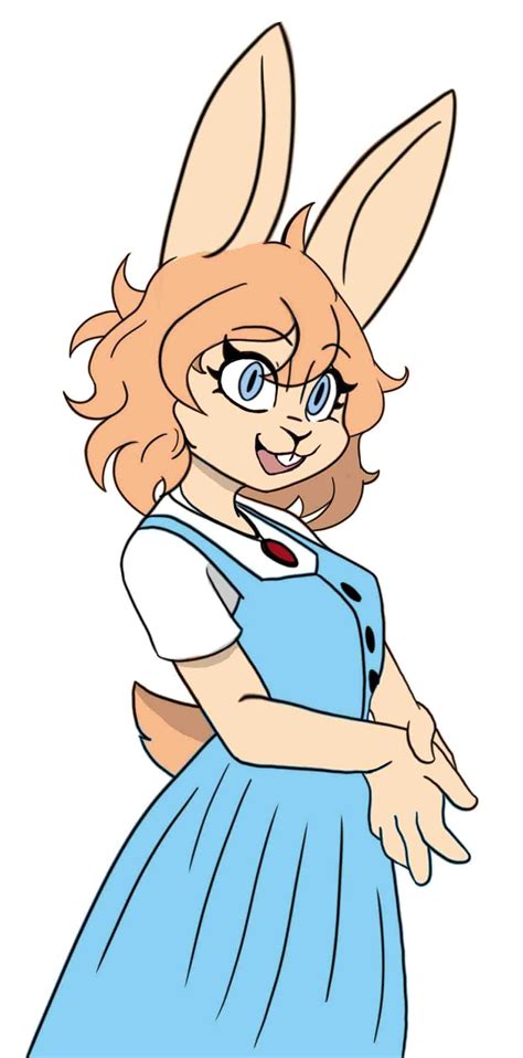 Decided To Finally Decide What Colors My Rabbit Girl Character Is Also