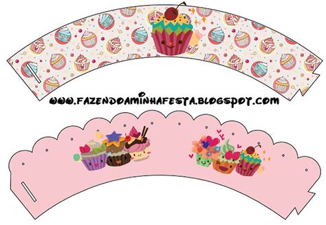 Fazendo A Minha Festa Kits Completos Cupcakes Fofinhos Kit