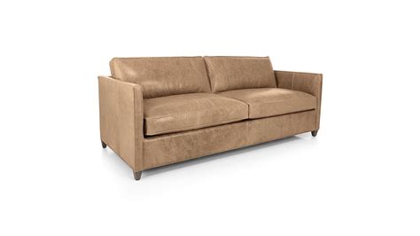 Sleeper sofas are available in a variety of sizes and forms, ranging from chairs to full sectionals, and the size some spring mattresses, however, are equipped with foam or air mattress toppers, which can when folding away a sleeper sofa, you can simply leave the sheets on the mattress, if desired. Dryden Leather Queen Sleeper Sofa with Air Mattress Libby ...
