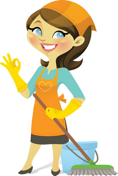Cleaning Lady Clipart Png Png Image Collection