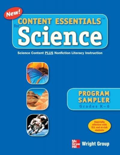 Content Essentials Science Mcgraw Hill Ryerson