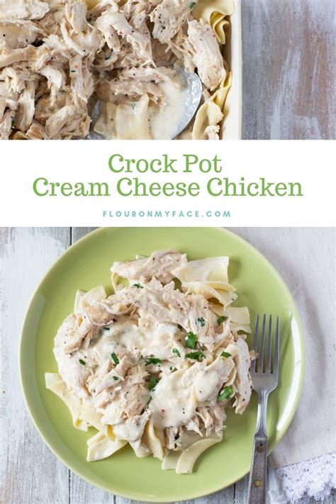 You can shred the chicken at this point. Crock Pot Cream Cheese Chicken | Recipe | Chicken, cheese ...