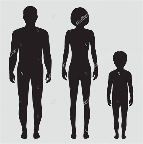 Download human silhouette stock vectors. FREE 9+ Human Silhouettes in Vector EPS | AI