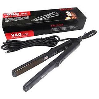 These straighteners are technologically as well as aesthetically impressive, heating up in just 15 seconds and using sensors to protect the moisture. Buy V&G 208 Hair Straightener For Women (Black) Online ...