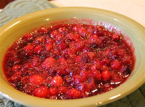 killer cranberry sauce with orange and ginger just~one~donna