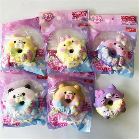 Licensed Squishy Animal Donut Squishies Super Cute And Rare Squishies