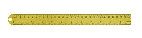 Yellow Ruler Isolated 14341281 Png