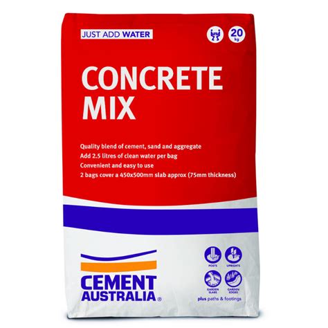 Pre Mixed Concrete 20kg Cfulton Pty Ltd