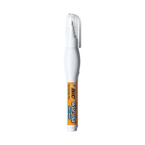 Bic Wite Out Shake N Squeeze Correction Pen 8 Ml White 4pack