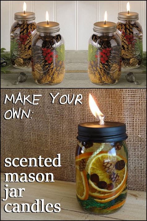 Make Your Own Scented Mason Jar Candles Jar Candle Jar