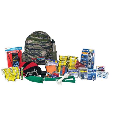 Ready America 4 Person Deluxe Outdoor Survival Kit 70315