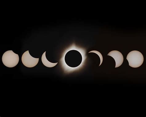 Total Solar Eclipse Progression 2 Solar Eclipse Solar Eclipse