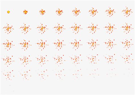 Animation Texture Sheet In Particle System Particle Sprite Sheet