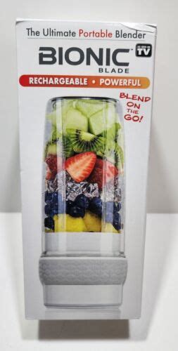 Bionic Blade The Ultimate Portable Blender Rechargeable And Powerful New