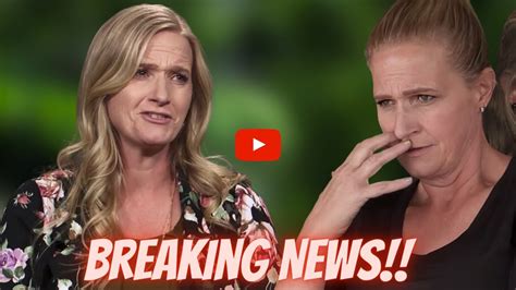 Exclusive Christine Brown Shocks Sister Wives Fans As She Walks Away From Lularoe Youtube