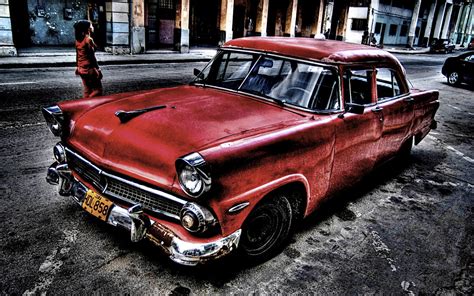 Old car wallpaper
