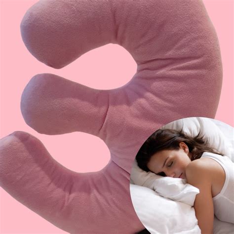 Booby Pillow Breast Support Cheeky Prevents Wrinkles