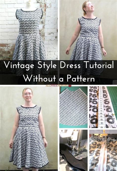 tutorial sew dress without pattern madeleinebrice