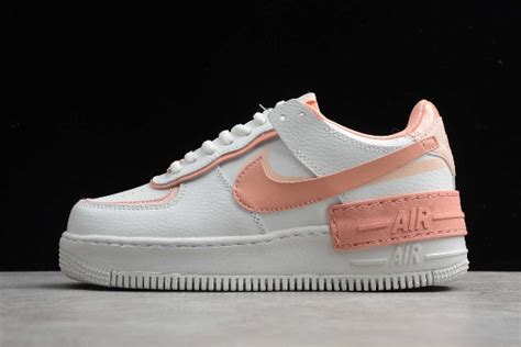 Double detailing from the eyelets to the swooshes to the platform height redefines a sneaker inspired by the force of change women bring to their communities. Nike Wmns Air Force 1 Shadow Summit White/Washed Coral ...