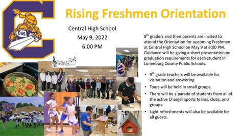 Chs Rising Freshmen Orientation Lunenburg County Public Schools