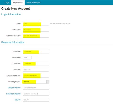 How To Account Creation Microsoft Conference Management Toolkit