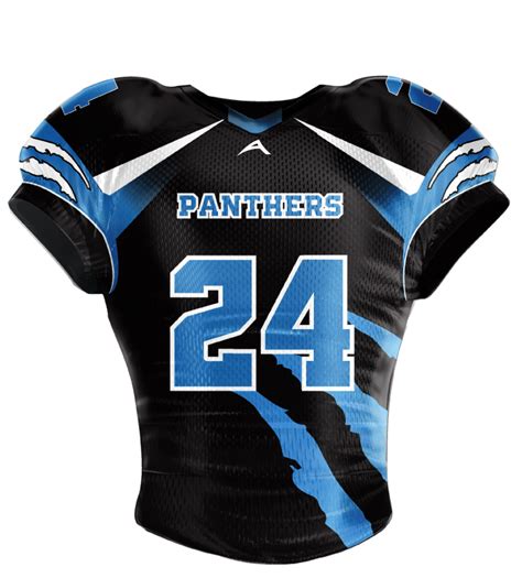 Football Jersey Sublimated Panthers Allen Sportswear
