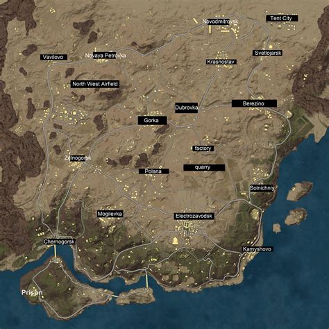 During a personal trip that our pubg mobile producer 3. The city names on the new PUBG map were silly, so... : dayz