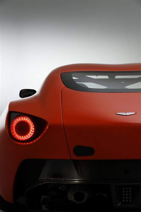 Aston Martin V12 Zagato Rear End Car Body Design