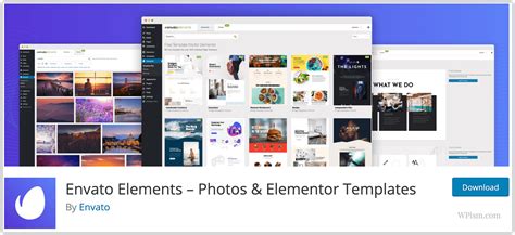 Free Elementor Templates 2024 Envato Elements Plugin