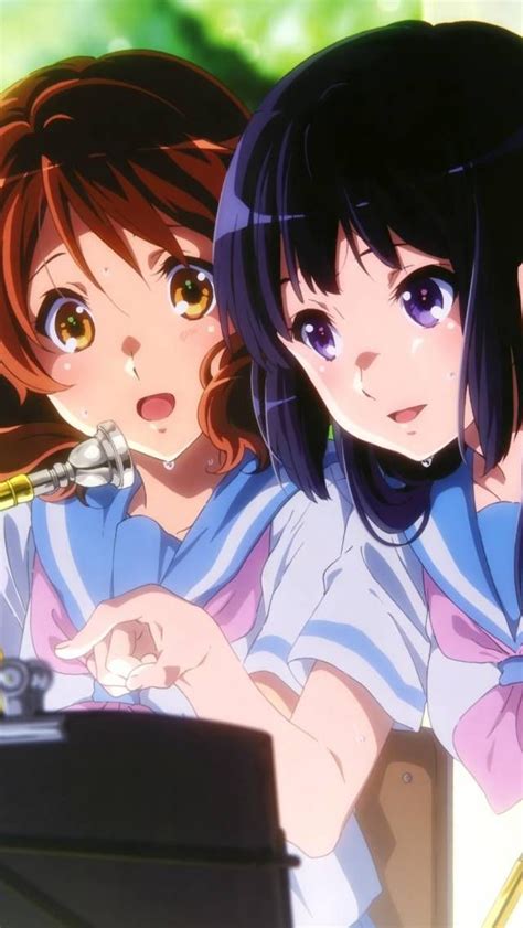 Kumiko Oumae Hazuki Katou Sound Euphonium Anime Manga Iphone