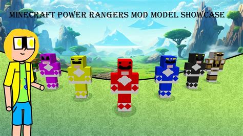 Minecraft Power Rangers Mod Model Showcase YouTube