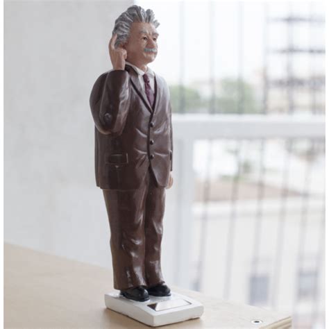 Figurine Solaire Einstein Sculptures Figurines Et Statuettes Objets Déco