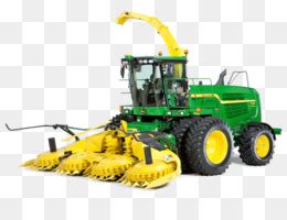John Deere Combine Harvester Agriculture Tractor Farm Harvest Png
