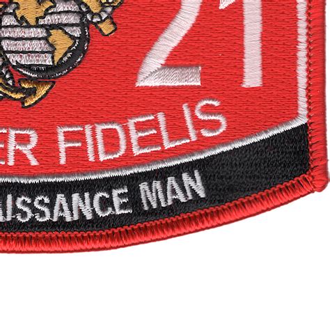 0321 Reconnaissance Man Mos Patch Mos Patches Marine Patches