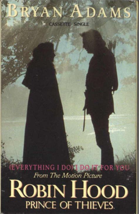 Bryan Adams Everything I Do I Do It For You 1991 Cassette Discogs