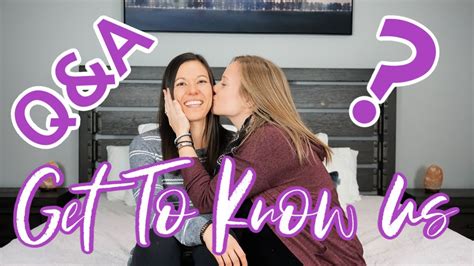 get to know us q anda lesbian couple pregnant belly shot youtube