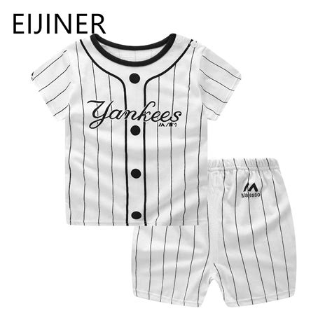 Striped Baby Boy Clothes Set 2pcs Shirtpants