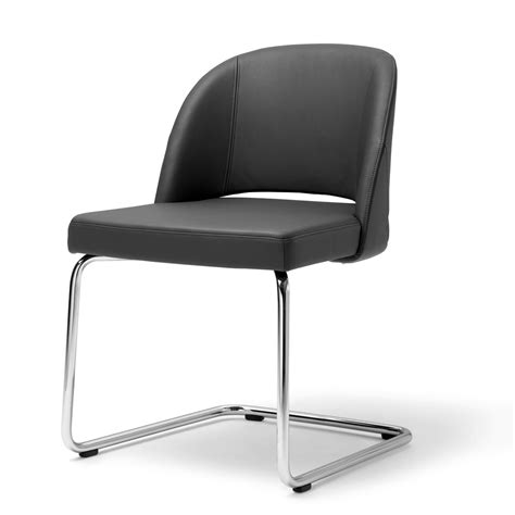 Da schwingstühle edelstahl und leder kombinieren, sind sie in der form und optik schön anzusehen. Rolf Benz Stuhl STU 628 Freischwinger Esszimmerstuhl Leder ...