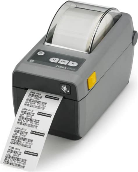 For use with windows 10 and above, mac os x 10.6 snow leopard and above, and linux systems using current cups printer drivers. ZEBRA ZD410 - 2" Direct Thermal Desktop Printer - 300 dpi ...