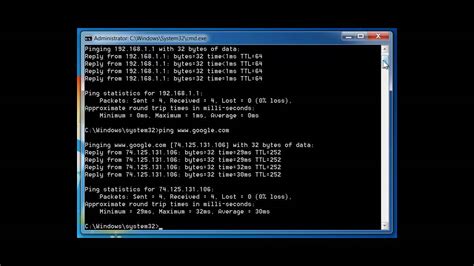 Network Troubleshooting Using Ping Tracert Ipconfig Nslookup Commands