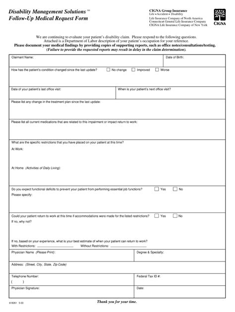 Cigna Medical Request Form 2020 2021 Fill And Sign Printable Template