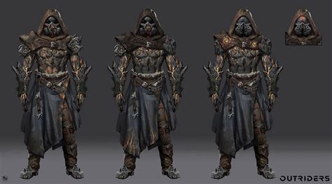 Reforged Outfit Art From Outriders In 2021 Art Gallery Concept Art