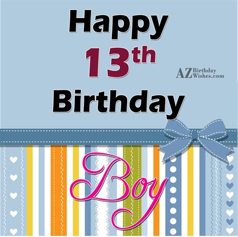 Happy 13th Birthday