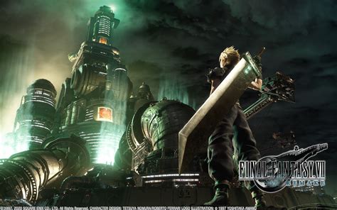 Wallpaper Final Fantasy Vii Remake Final Fantasy Vii Cloud Strife