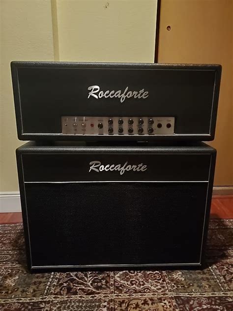 roccaforte jenelle 80 100 head and roccaforte 2x12 cabinet reverb